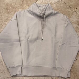 Vince Cream High Neck Sweatshirt